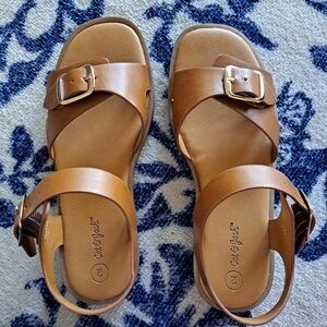 Kids' Shawna Ankle Strap Sandals - Cat & Jack™